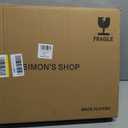 SIMON'S SHOP 11x14 Picture Frame Matted to 8x10 Photo, Vintage Gold Picture Frames 11x14 with Mat for 8x10 Artwork, Wall and Tabletop Display Poster Frames