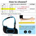 Arm Sling, Lightweight & Breathable Medical Sling with Adjustable Shoulder Strap, Shoulder Mesh Immobilizer Slings for Elbow Injury/Torn Rotator Cuff/Wrist Injury/Surgery, Right or Left, Women or Men, M