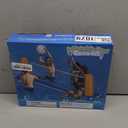 KIDDITOY 118" Pool Volleyball Set  Inflatable Volleyball Court with 2 Weight Bags, Upgraded PVC Ball & Pump  Fun Pool Games for Adults & Family | Summer Party Gift