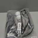 Vacuum Bag for Travel, Professional IPX8 Waterproof Reusable Vacuum Compression Bags for Travel Suitcases, Durable Space Saver Bag(2 PACK,With Pump) (Grey)