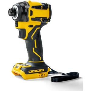 1/4-Inch Impact Driver Compatible with Dewalt 20V 60V Max Battery (Tool Only), 2212 in-lbs Torque, 4-Speed, Brushless Motor, LED Light