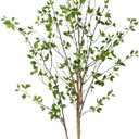 Nearly Natural 6.5ft Minimalist Artificial Citrus Tree with Bendable Branches for Indoor Home Decor, Faux Greenery Plant in Nursery Planter