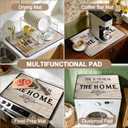 Stove Top Cover for Electric Stoves: All-in-One Heat-Resistant Protector Mat, Non-Slip Kitchen Counter Mat 28''x20''