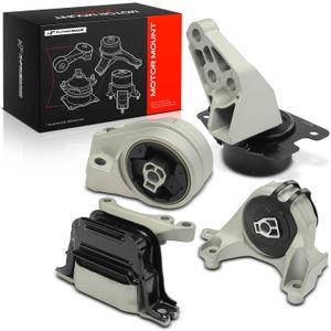 A-Premium 4PCS Engine Motor Mount and Transmission Mount Set Compatible with Chevrolet Equinox 2010-2017 & GMC Terrain 2010-2017, V6 3.0L 3.6L, Automatic Transmission, Replace# 25789173, 25789188