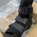 United Ortho Short Air Cam Walker Fracture Boot, Large, Black