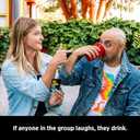 DSS Games You Laugh You Drink for People Who Cant Keep A Straight Face [Try Not to Laugh Cards | Party Game for Adults | 150 Fun Prompt Cards for Game Nights, Pregames | Gift for Him]