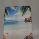 DIGTIALLL Case for Amazon Kindle Fire HD 8 & 8 Plus Tablet (12th Generation/10th Generation, 2024/2022/2020 Release) PU Leather Smart Protective Cover with Auto Sleep/Wake,Beach Palm Trees