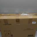 Woochpet 24" Cat House 2-Storey Large Felt Cat Bed Cave with Hideaway Condos, Foldable Indoor Cat Condo Covered in Soft Fabric with Washable Cushioned Pillow Calming Fluffy for Multi Pets (Dark Grey)