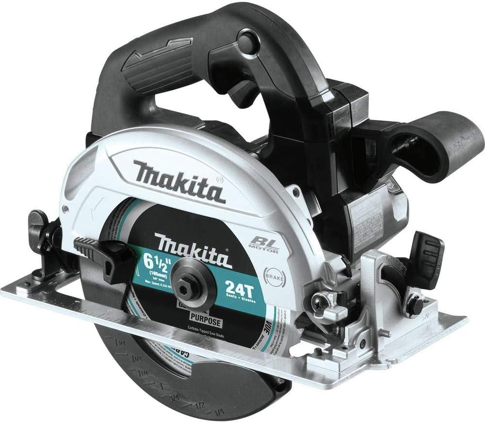 Makita XSH04ZB 18V LXT Lithium-Ion Sub-Compact Brushless Cordless 6-1/2 Circular Saw, Tool Only
