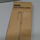 REHAND Walking Cane - Foldable, Adjustable, Collapsible Walking Canes for Men & Women, Heavy Duty All Terrain Tip, with Travel Bag | Walking Sticks for Seniors & Adults (Natural Black)