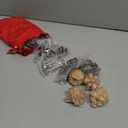 Puzzles Toys Brain Teaser Puzzles 12pcs Ring Puzzles Metal Wooden Puzzles Logic Lock for Adults Kids Toy Gift for Teens