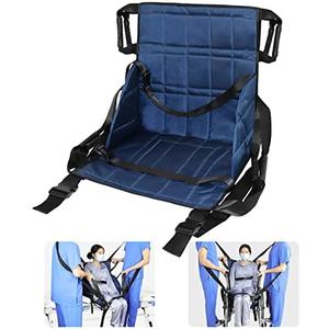 YHK Lift Stair Slide Board Transfer, Evacuation Elevator Slide，Nylon Lift Sling Transfer Board for Body Lift, Turning（with Shoulder Strap）