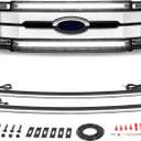 Dual 36.6" DRL LED Grille Lights Kit for 2017-2022 Ford F-250 Super Duty Front Grill Accent Light Bar Position Marker Grill Lights for Ford F250 Platinum XL XLT Lariat Limited King Ranch
