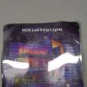 GANZQH Led Lights for Bedroom 100ft (1 Roll) Music Sync, Color Changing Led Strip Lights with Remote and App Control, RGB Led Lights for Room, Christmas, Home Decor, White, GAN-rgb005-3