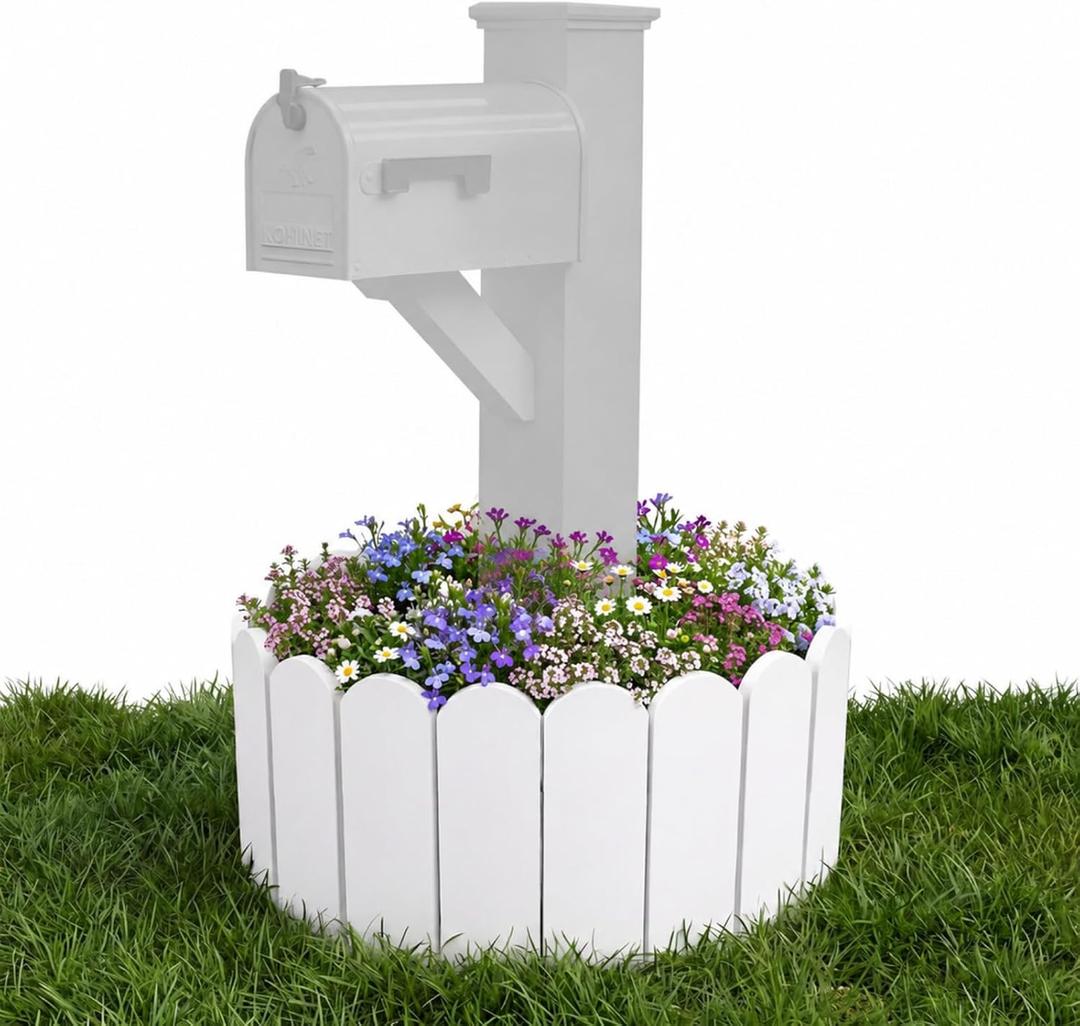 Marsui Mailbox Planter with Felt Grow Bag 20x12 Inch