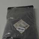 H.VERSAILTEX 100% Blackout Curtains for Bedroom 63 Inches Long Grommet Linen Face Full Light Blocking Curtain Drapes for Living Room Thermal Linen Look Curtains 2 Panels Set, 52" W x 63" L, Grey
