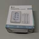 Indoor Outdoor Thermometer Wireless, 4.5 Inch Display Digital Hygrometer Thermometer Temperature Humidity Monitor with 330ft Range Sensor and Adjustable Backlight (White)