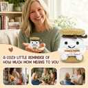Smore Crochet Mothers Day Gifts for Mom - Mom Birthday Gifts from Daughter Son, Smore Crochet for Mothers Day Decorations, Sweet Gift for Grandma Mother in Law Step Mama