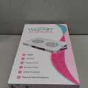 Nail Dust Collector, 1600PA Professional Nail Vacuum Dust Collector Fan with Filter Papers (30 Pcs) for Acrylic Nail Polishing & Manicure at Nail Salon & Home - White