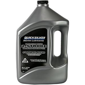 Quicksilver 27Q01-3pk Premium Plus 2-Stroke Marine Engine Oil  1 Gallon Jug, (Pack of 3)