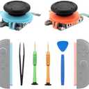 GAMOREK 2 Pack Joycon 2 Joystick, Joycon 2 Repair Kit Joysticks Replacement Parts for Switch 2
