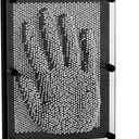 LXS 3D Pin Art Board Game Toy - Large Size(6 x 8 inches), Classic Pin Impression Desk Toys Sculpture for Children Adults