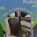 Leo and Ella Car Seat Protector for Child Car Seat, General Use and Backseat Organizer with Tablet Holder, Durable & Waterproof, Child Mat