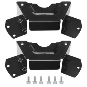 783-08510A-0637 783-08510A Black Deck Belt Cover - by Huthbrother, Compatible with MTD 34/42 CRZT, for Troy Bilt Cub Cadet Craftsman & More, Fits Model XT1-LT42, XT1-LT42 C, XT2-LX42, 2 Pack