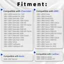 Climate Control Module 599-211XD A/C Control Panel Compatible with Chevrolet Avalanche Silverado Suburban 1500 2500 3500 Trailblazer Tahoe GMC Sierra Envoy Yukon Replace OE 15855848