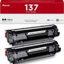 137 Compatible Toner Cartridge Replacement for Canon 137 Black Toner Cartridge, use for Canon ImageCLASS MF232w, MF242dw, MF212w, MF216n, MF217w, MF244dw, MF247dw, MF249dw, MF227dw, 2 Pack