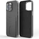 Case For iPhone 15 Pro Max: Wallet Case with Card Holder - Luxury Leather Design - Standalone Button & Anti Stick- Phone Cover for Women Men(6.7-inch) - Black