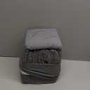 Cotton Jersey Knit King Sheet Set - Ultra-Soft, Stretchy, Heathered Melange Mid Grey Bed Sheets - Cozy, Soft T-Shirt Sheet & Pillowcase Set