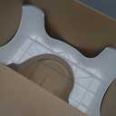 Squatty Potty The Original Bathroom Toilet Stool Height, White, 9 Inch (Pack of 1)