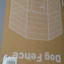 NEWBULIG Dog Playpen 8 Panels 40" Height Foldable Heavy Duty Metal Dog Exercise Playpen Puppy Fence for Indoor Outdoor Yard (Jet Black)