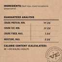 Vital Essentials Freeze Dried Dog Treats | Beef Tripe Nibs (Large Bites), Single Protein | Premium Quality | Grain Free Training Treats for Dogs, 14 oz Bag