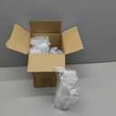 HawHawToys 60 Pack Dessert Cups with Lids and Spoons, 5 oz HeartShaped Clear Plastic Appetizer Parfait cups for Mother's Day Gift, Wedding, Bridal Shower