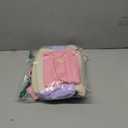 SEAFEW Toddler Backpack for Boys Girls 2-4, Small Kids Backpack for School, Preschool Kindergarten Backpack, Toddler Mini Bookbag Travel Daypack for Kids, White Pink