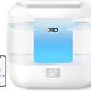 Dreo Smart Humidifiers for Bedroom, Top Fill 4L Supersized Humidifier Large Room with 28 dB, 36H Runtime, Touch/APP/Voice Control, Nightlight, Cool Mist Humidifiers for Baby, Plants, Indoor, White