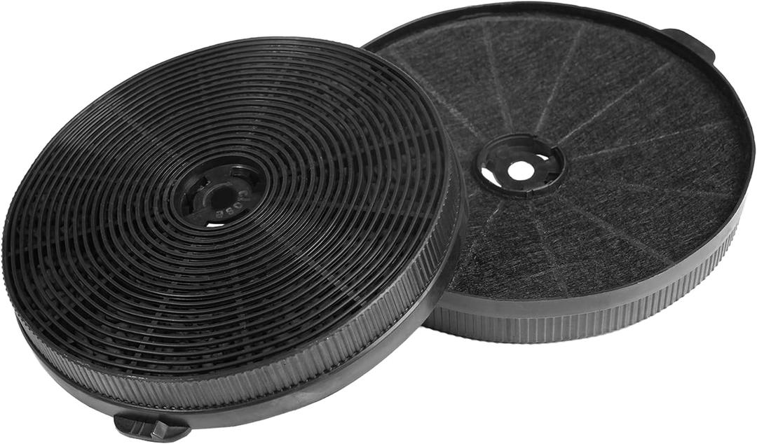 Charcoal Filter for Range Hood, Compatible with CFK1-TM, Range Hood Replacement Filter, Set of 2, MHS FILTERS