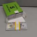 100 PCS Fake Money Prop Money Play Money Toys for Kids Pretend Play - Number Learning Education Toys for Girls Boys, Develops Early Math Skills, Play Money for Board Game, Magic, Girls Boys Birthday