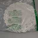 100 Pieces Paper Doilies, 12 Inch Doilies for Food, Disposable Lace Paper Doilies for Tables, Round Paper Placemats Bulk for Cakes Desserts Crafts (White)