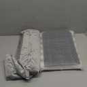 fowong Door Draft Stopper 36" Adjustable Under Door Draft Stopper Soundproofing 30 Inch to 36 Inch Triangle Noise Blocker Seal Large Gap up to 1.7", Easy to Install Grey (Gray)