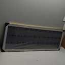 euwazram Suede 13x39 Frame - Single Frame, Christmas Elegant Gray 13 x 39 Poster Frame, 13x39 Picture Frame for Artwork Puzzles Photos and Movie Posters