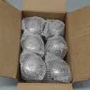 Solar Tea Lights Outdoor Waterproof , Candle 6 Pcs, Outdoor Garden Solar Lights Flickering Candle Lanterns for Home Bar Restaurant Camping Valentines Decor