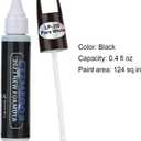 2 x White Touch Up Paint for Cars, Two-In-One Car Paint Scratch Repair Pen, Quick & Easy Solution to Repair Minor Automotive Scratches 0.4 fl oz.