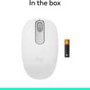 Logitech M196 Bluetooth Wireless Mouse, Compact and Portable Mouse for Laptops, Tablets and More, 12-Month Battery, Smooth Tracking, Compatible with PC and Mac, Windows and macOS - Off White