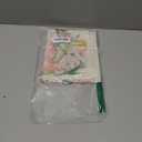 Artoid Mode Bunny Rabbit Egg Flower Easter Table Runner, Seasonal Spring Kitchen Dining Table Decoration for Home Party Decor 13x36 Inch (Beige)