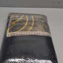 Loom and Mill Luxury Cotton Bath Towel Set 3 Piece-1 Bath Towel 1 Hand Towel 1 Wash Cloth, Ultra Soft Decorative Towel Sets Highly Absorbent for Bathroom, Classic Damask Design (Black+Copper Bronze)