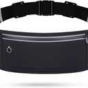Running Waist Pack for Men Workout Zipper Fanny Packs Hiking,Pouch Phone Holder Money Belt Running Gear Accessories,Outdoor Sports Storage Bag (Fits waists from 24 inches to 47 inches)