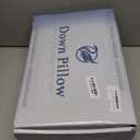 Luxury Canadian White Goose Down Pillow - 900+ Fill Power, 800 Thread Count Cotton Shell, Soft Down Pillows for Sleeping, Hotel Collection Pillow for Neck Pain Relief (2 Pack,King(20"x36"))